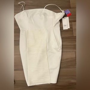 Ivory dress (XS) Brand: Keepsake Original:$70 Selling:$40